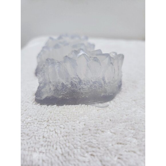 Lavender Essential Oil Gemstone Soap Set: Handmade Glycerin Bars - Picture 6 of 10